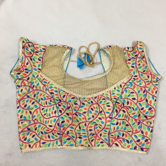 Other - Pink Shimmer Net Saree with Stone Work